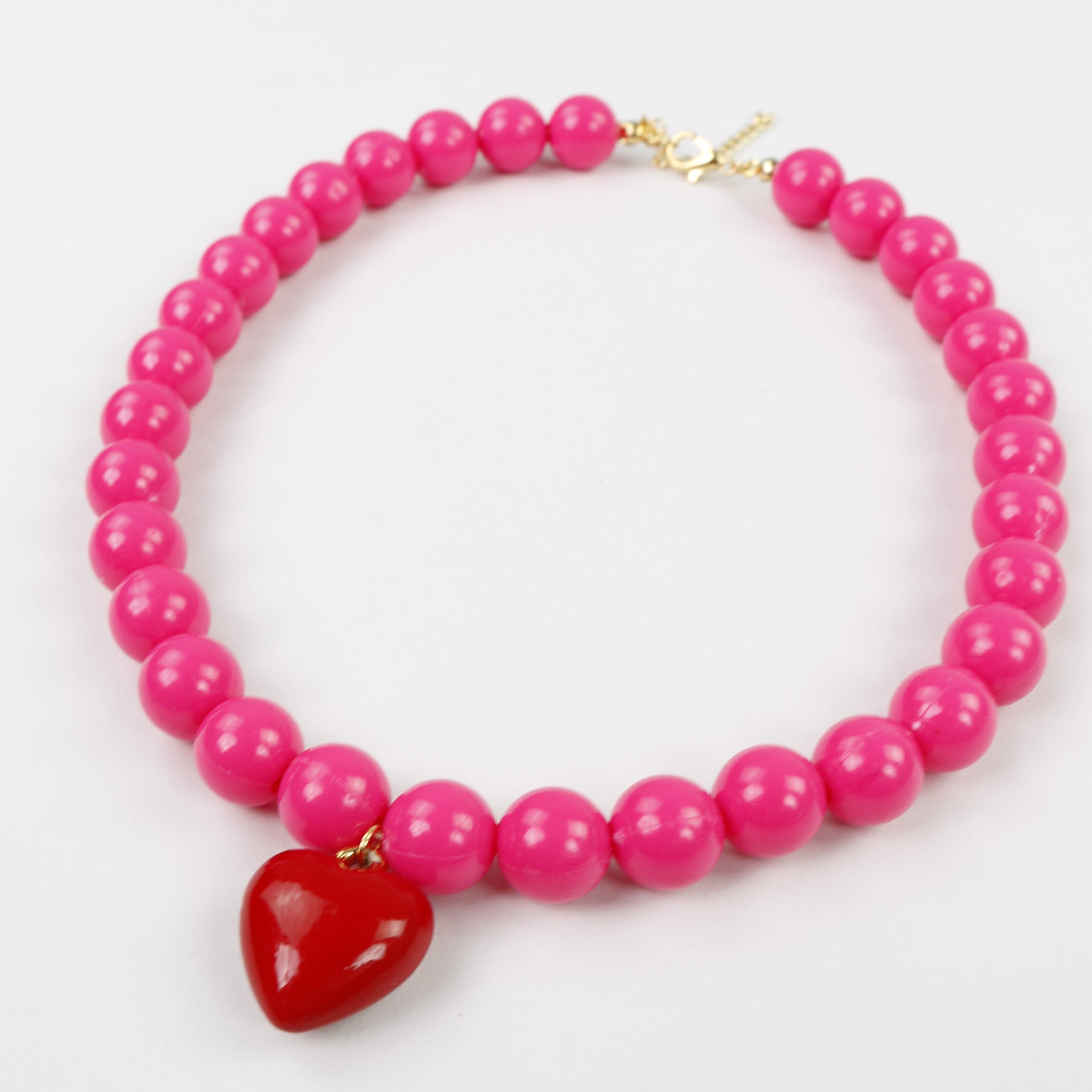 Collar Juanita Fucsia